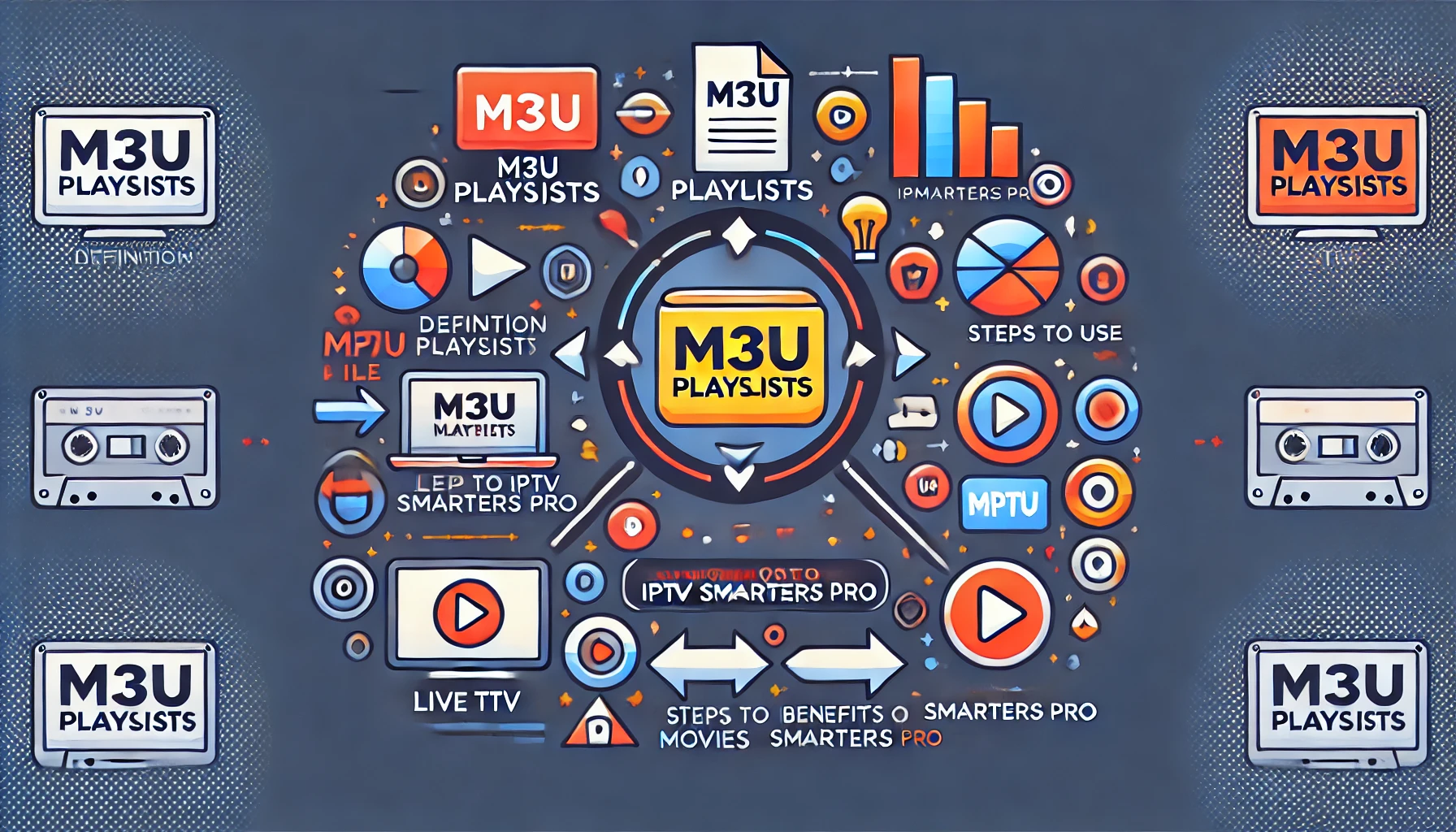 What Are M3U Playlists and How to Use Them with IPTV Smarters Pro